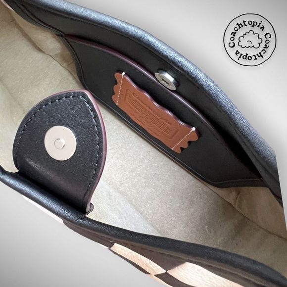 🚫SOLD🚫 Coachtopia Ergo Upcrafted Set: Shoulder Bag, Card Case, ‘Shroom Charm - Picture 10 of 17